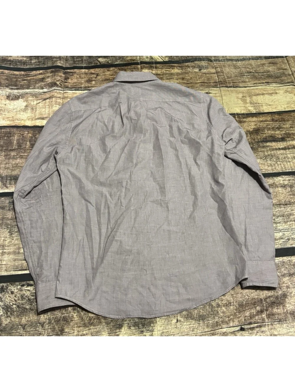 J Crew Shirt Mens Small Secret Wash 100s 2 Ply Yarns Slim Fit Purple